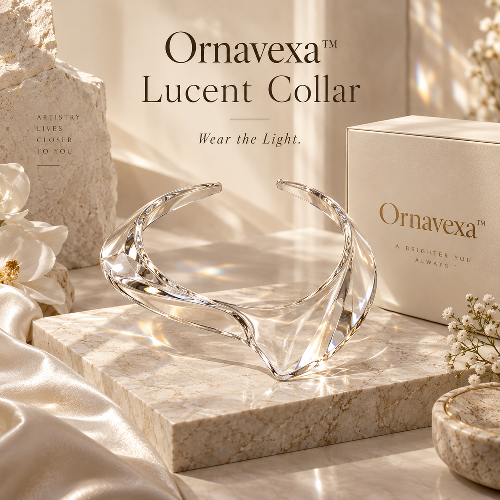 ORNAVEXA™ STUDIO Lucent Collar WEAR THE LIGHT