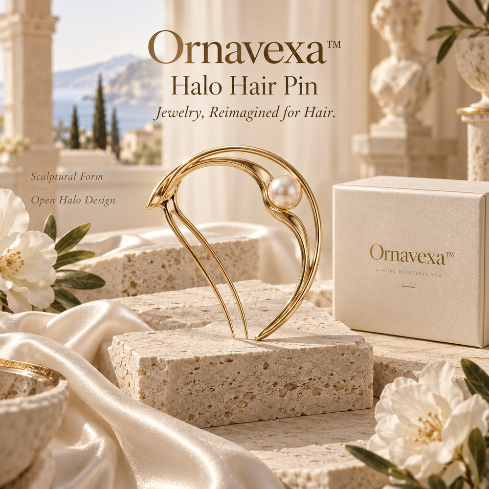 Ornavexa™ Halo Hair Pin JEWELRY, REIMAGINED FOR HAIR