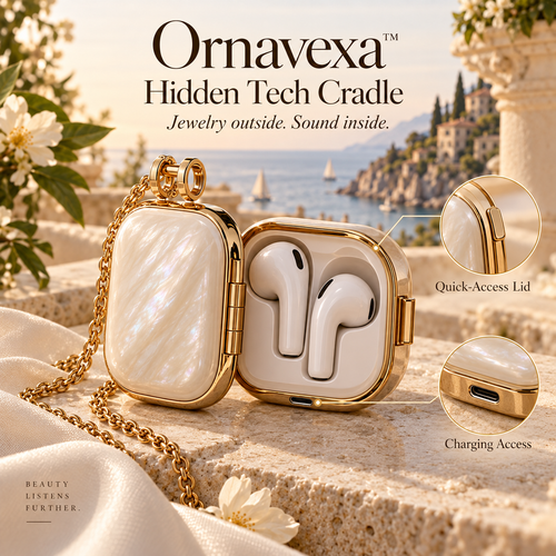 Ornavexa™ Audio Locket TECHNOLOGY, REIMAGINED AS JEWELRY