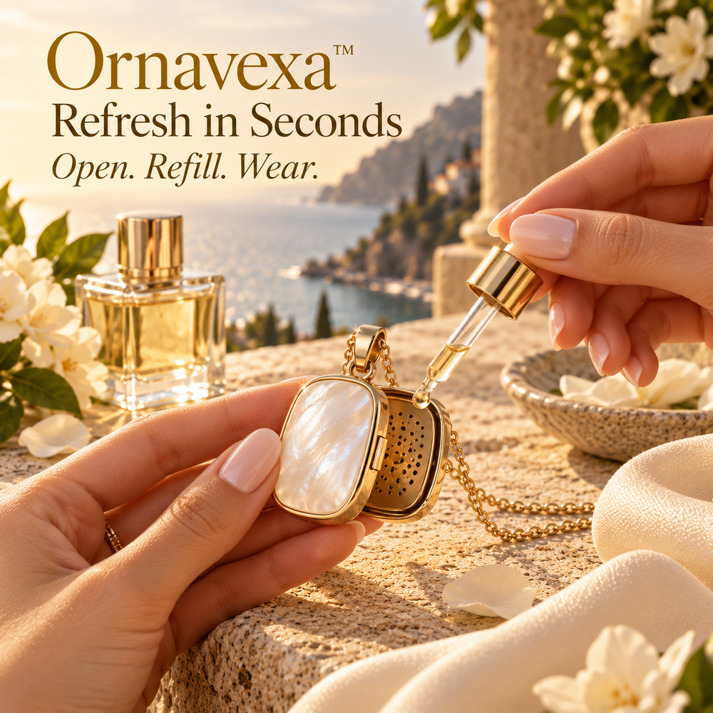 Ornavexa™ Scent Locket WEAR YOUR SCENT.