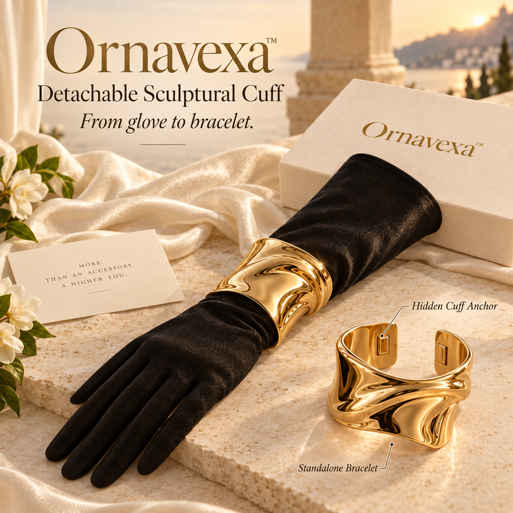 Ornavexa™ Opera Cuff Gloves GLOVE BY NIGHT. BRACELET BEYOND.